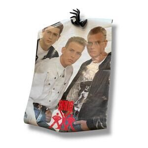 Vintage 1988 Bros Swedish Band Poster